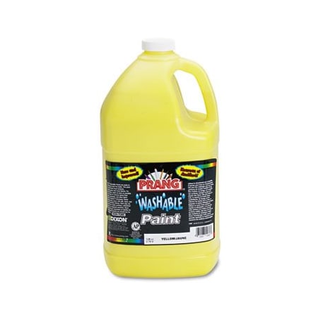 Dixon Ticonderoga Prang, Washable Paint, Yellow, 1 Gal 10603